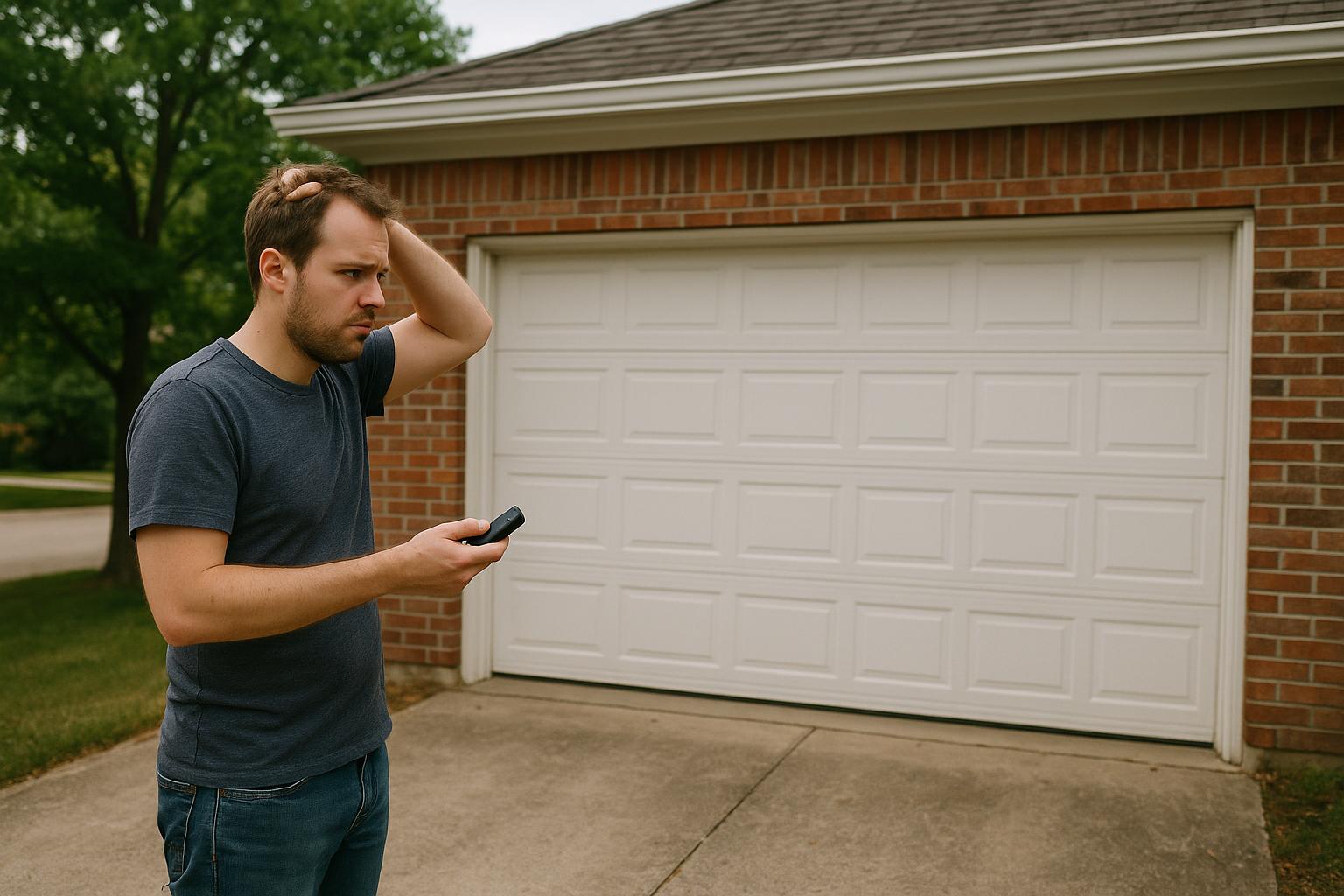 What to Do When Your Garage Door Won't Open or Close